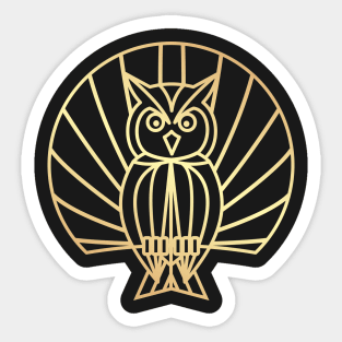 owl art Sticker